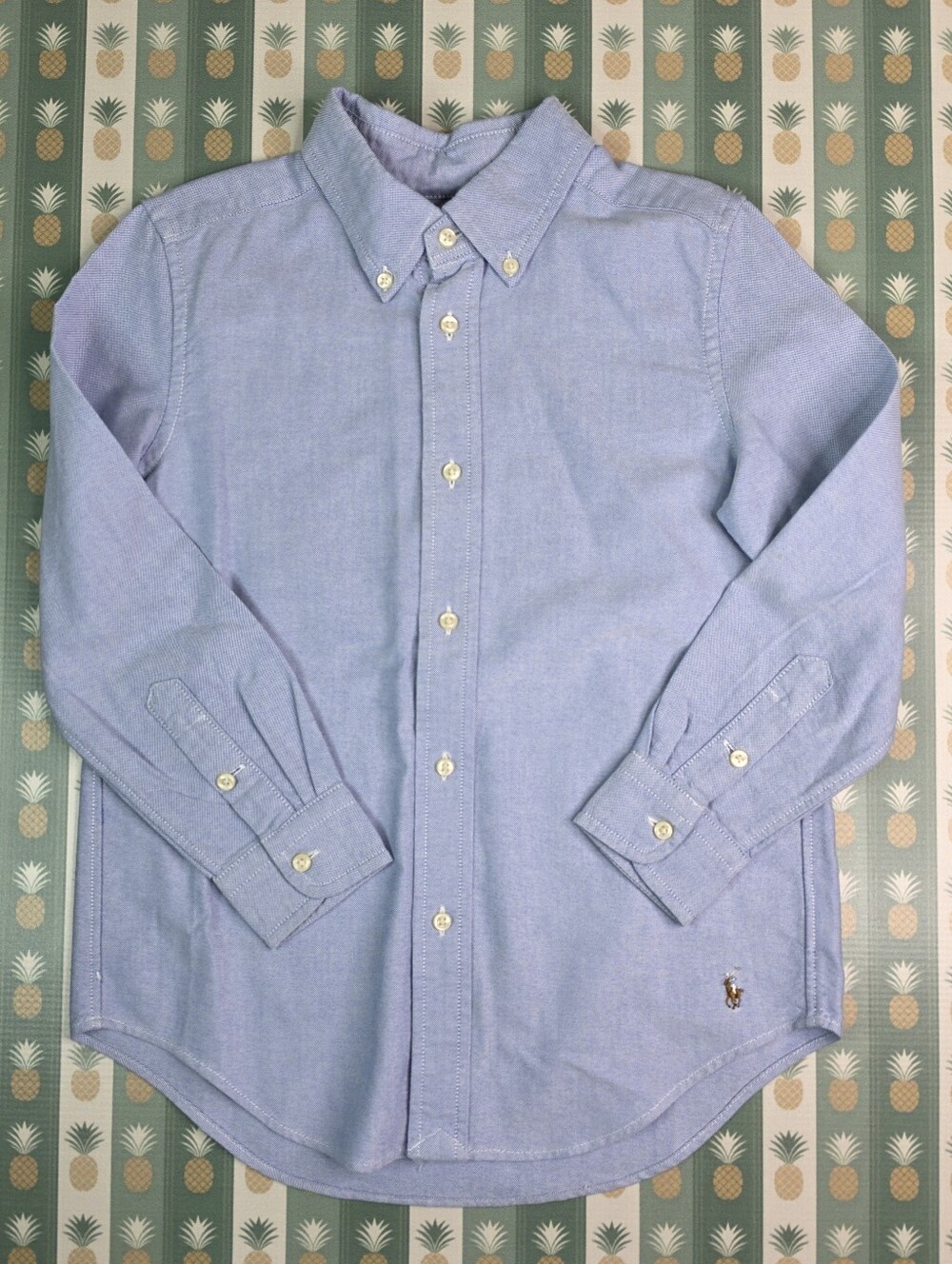 Ralph Lauren Light Blue Button-Down Oxford Shirt